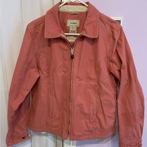 L.L. Bean Women's Coral Utility Jacket Size L